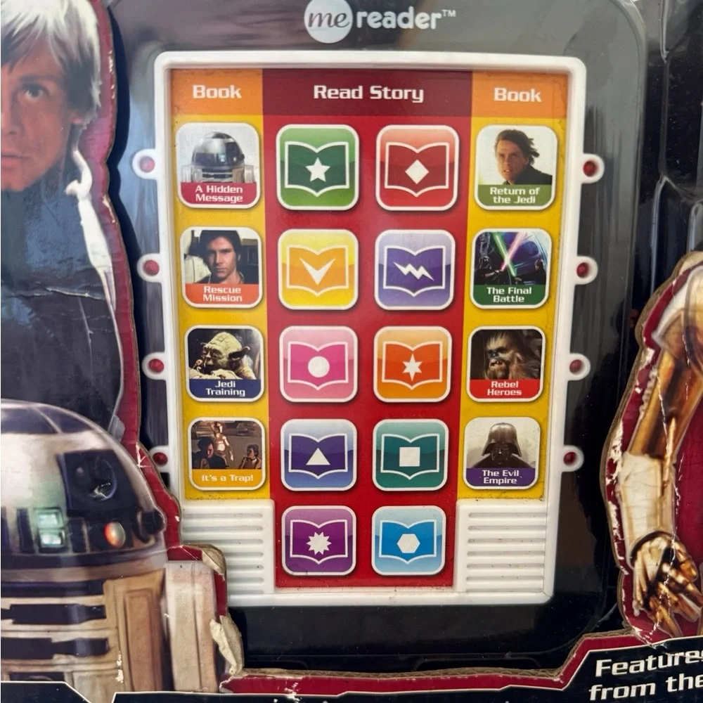 Star Wars Electronic 6 book electronic reader-works fine!